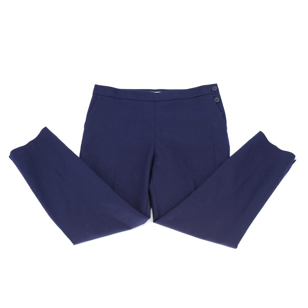 NWT Riley & Rae navy capri dress pants womens 10 preppy career office business